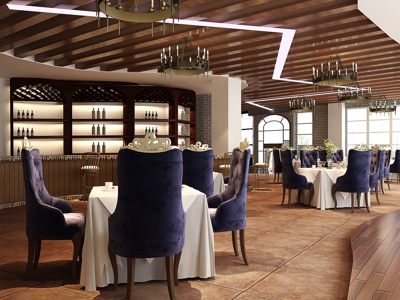 Commercial millwork fit-out